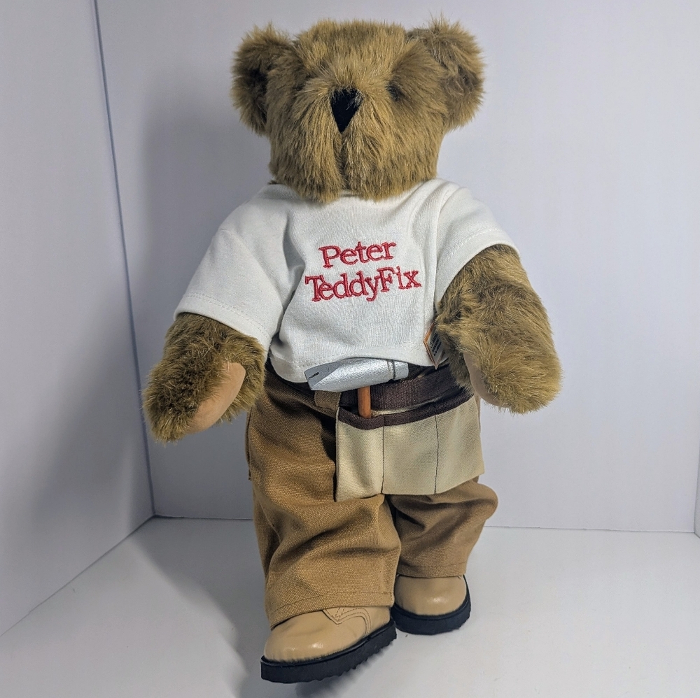 Authentic Vermont Teddy Bear Handmade In Vermont Made In The USA 2006 Plush Bear